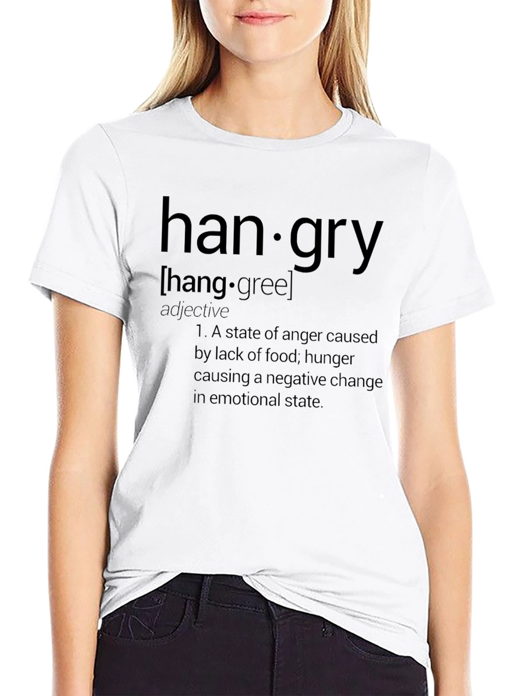 Hangry Definition Graphic T-Shirt