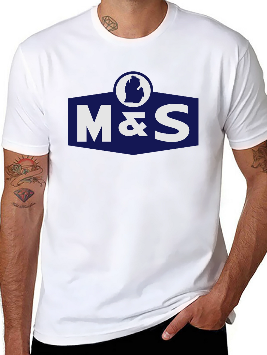 Michigan M&S Graphic T-Shirt - Classic Style