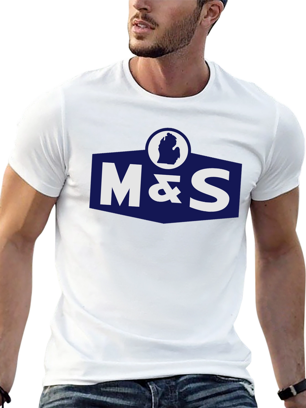 Michigan M&S Graphic T-Shirt - Classic Style
