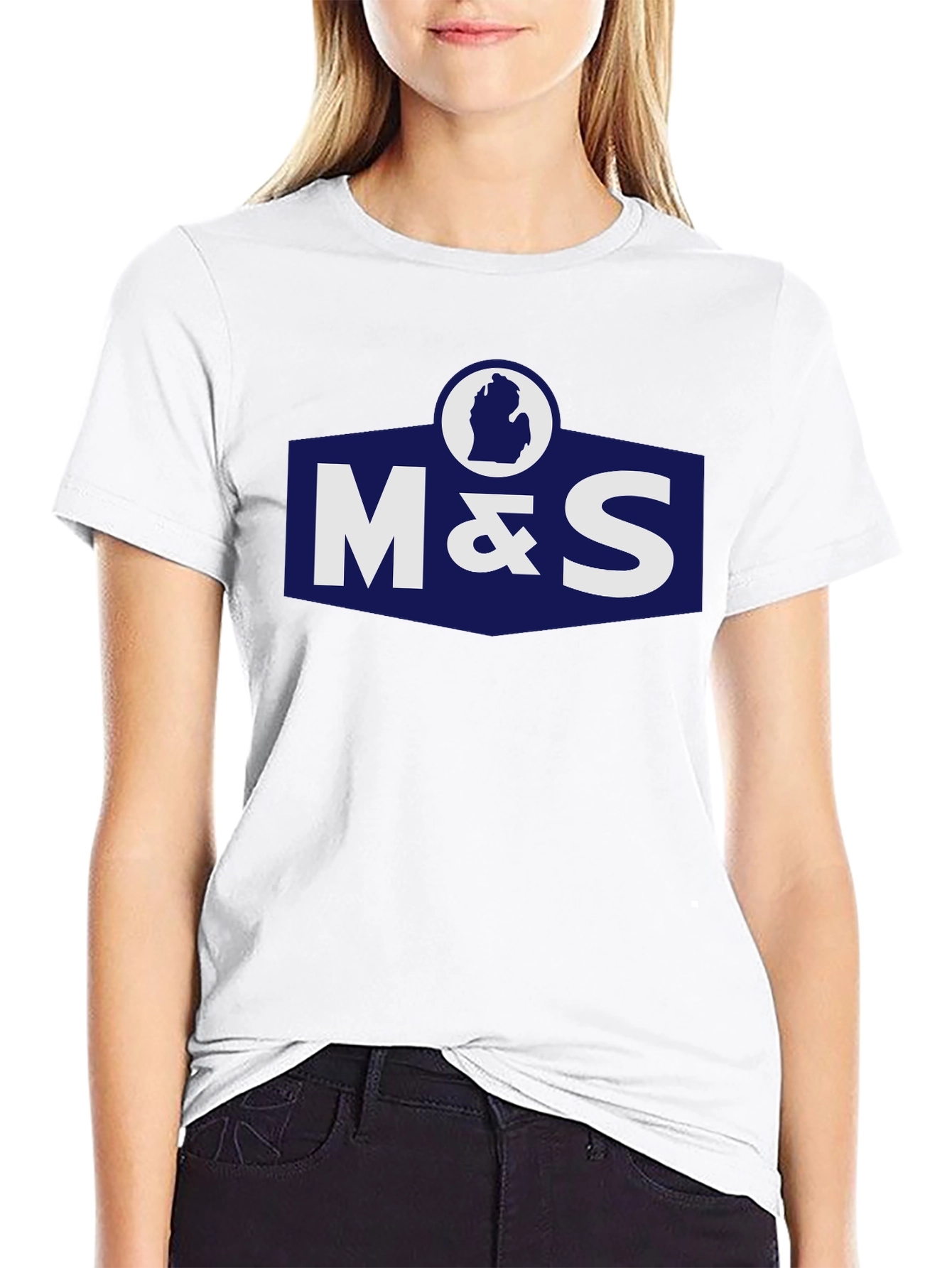 Michigan M&S Graphic T-Shirt - Classic Style