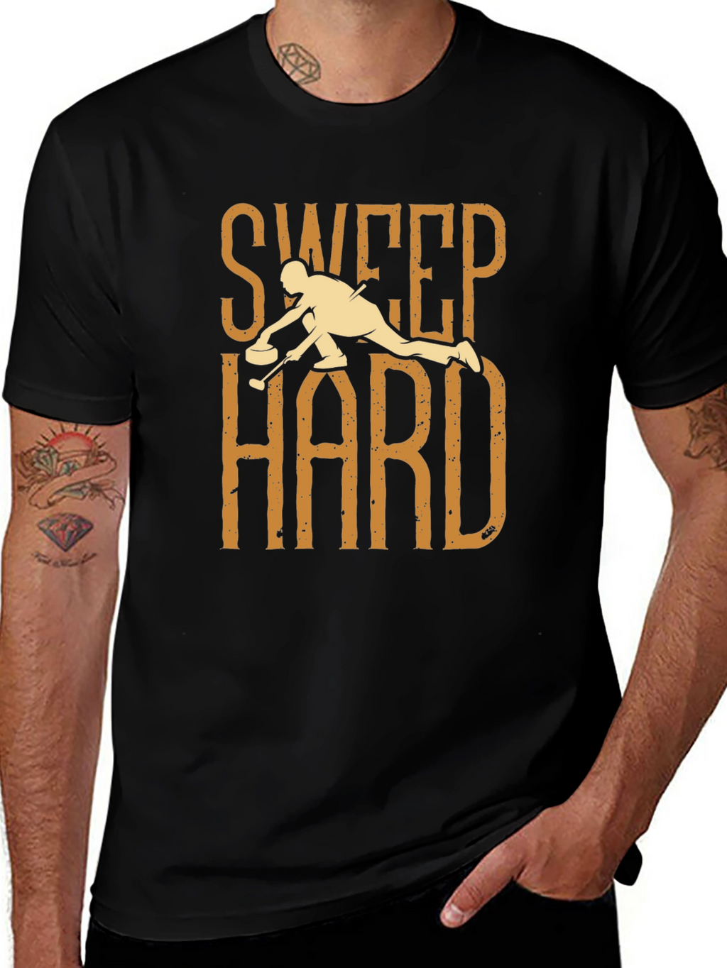 Sweep Hard Curling T-Shirt