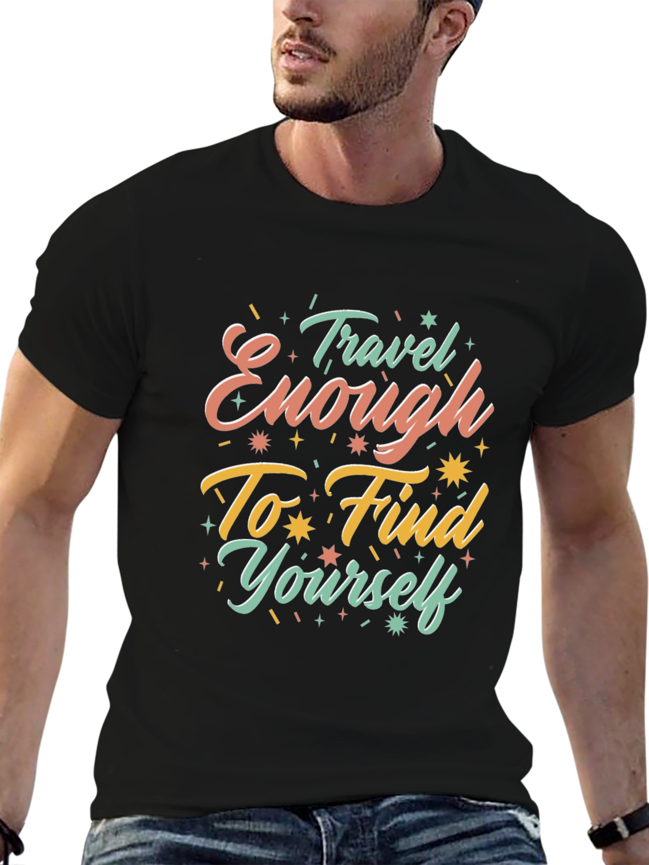 Travel Enough to Find Yourself Graphic Tee