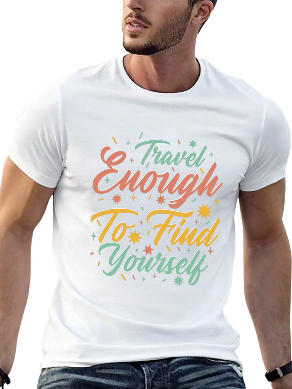 Travel Enough to Find Yourself Graphic Tee