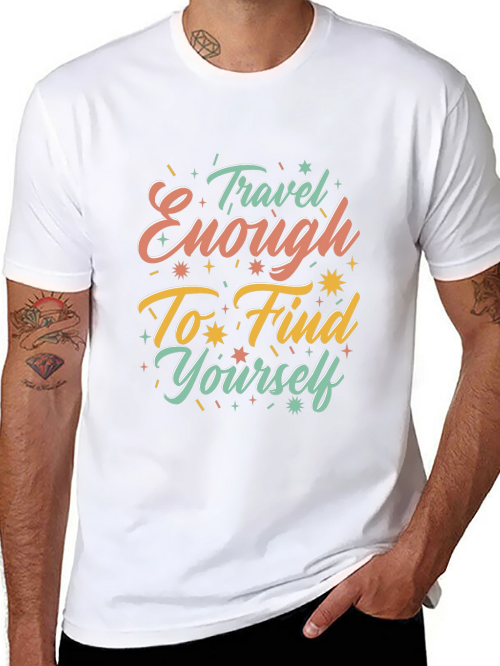 Travel Enough to Find Yourself Graphic Tee