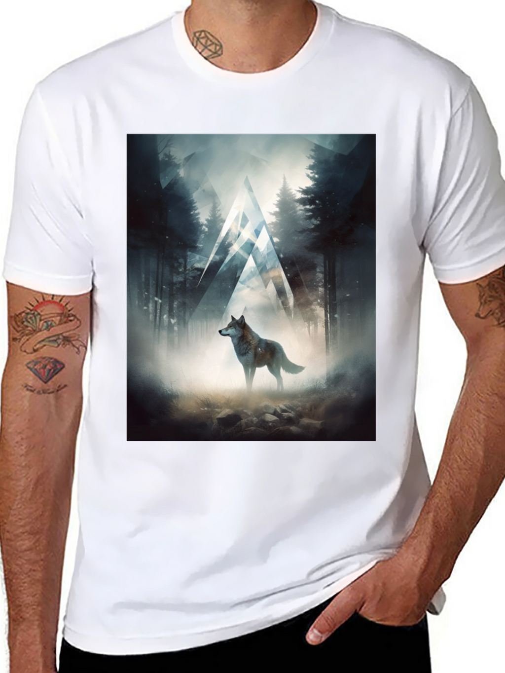 Wolf Forest Graphic Tee