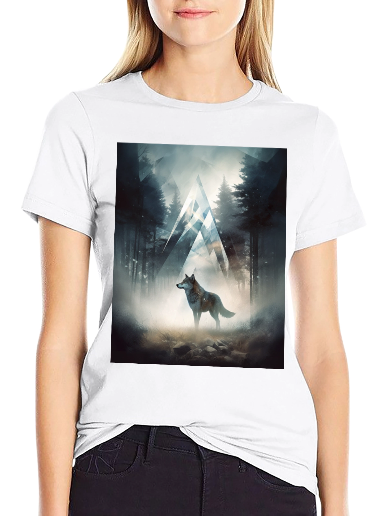 Wolf Forest Graphic Tee