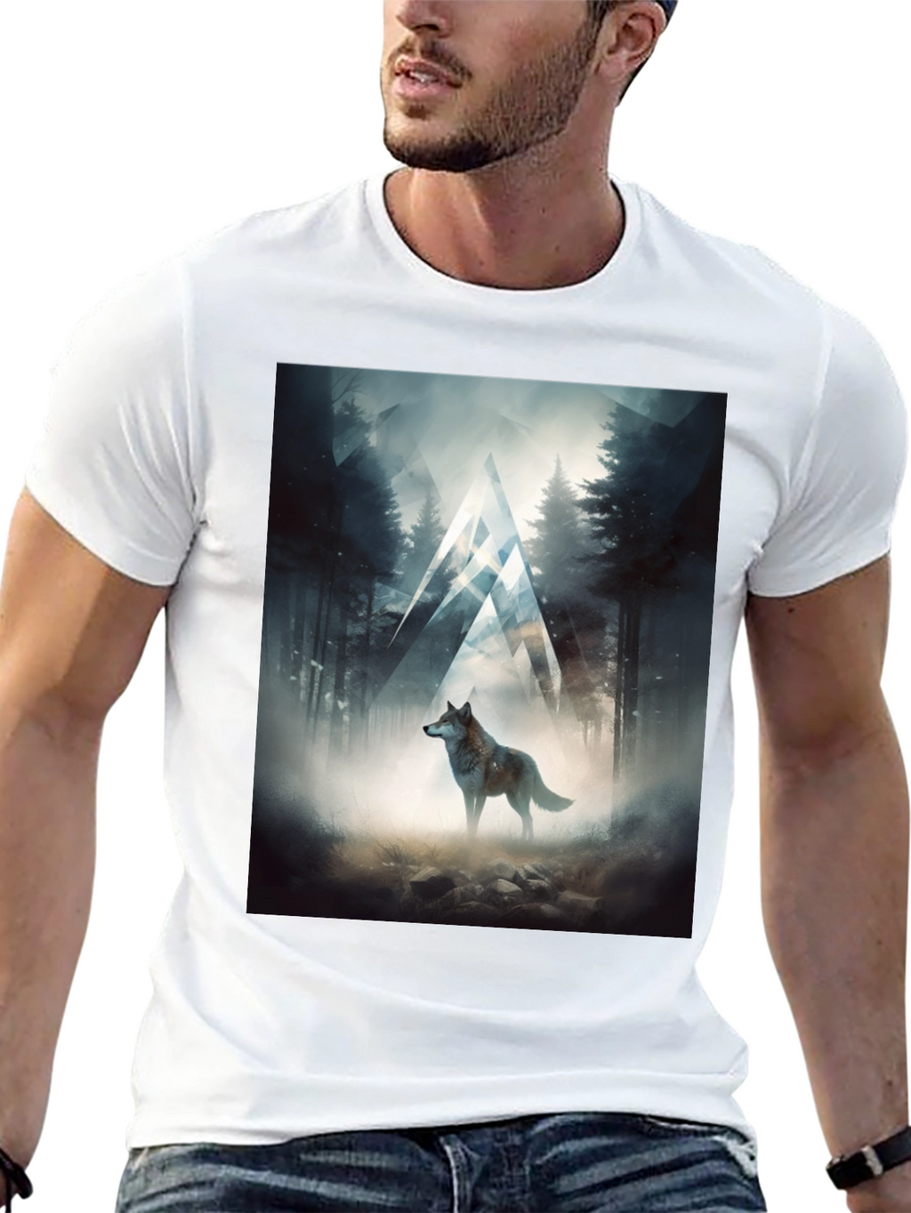 Wolf Forest Graphic Tee