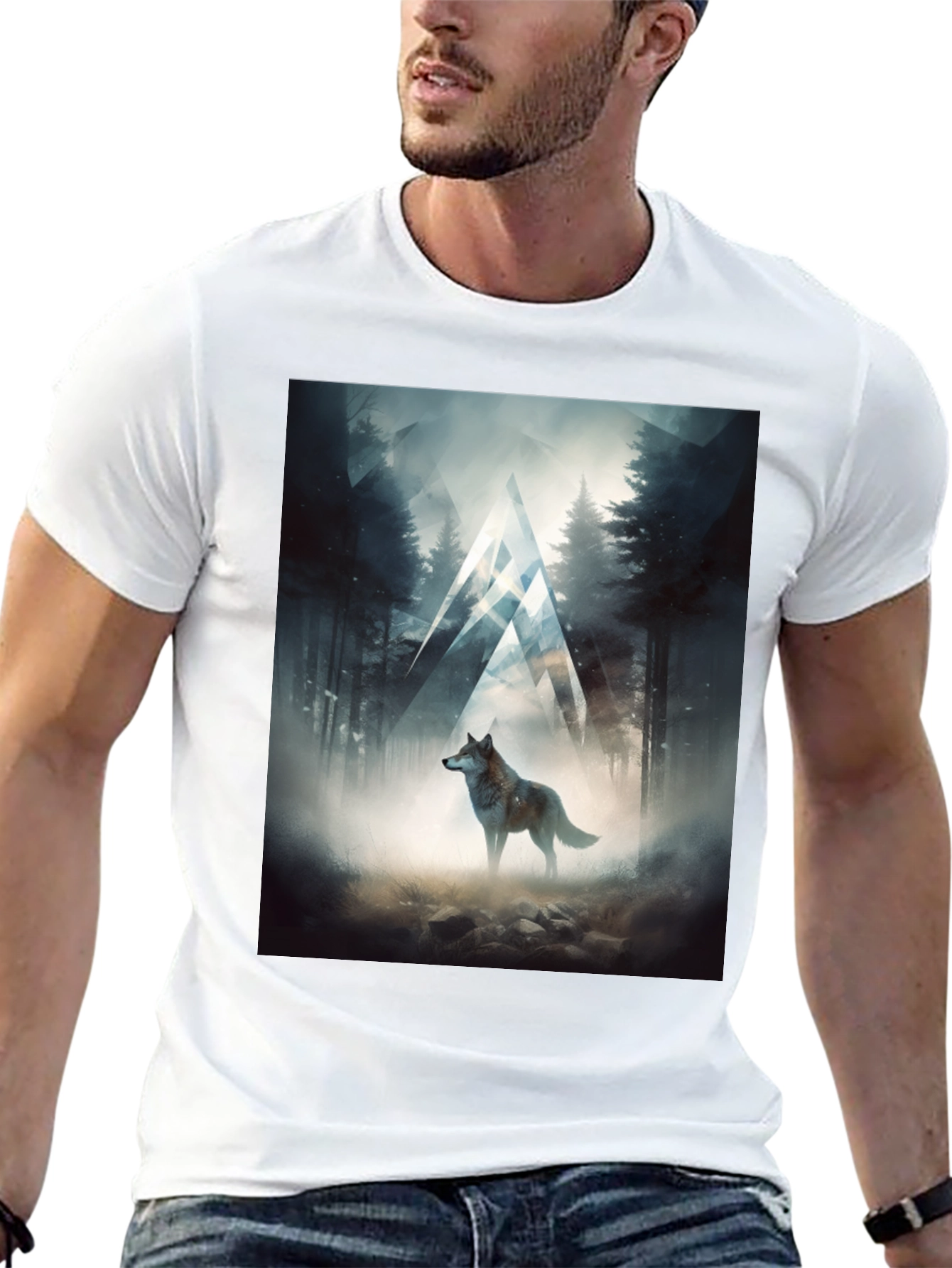 Wolf Forest Graphic Tee