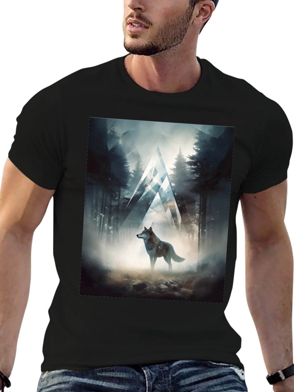 Wolf Forest Graphic Tee