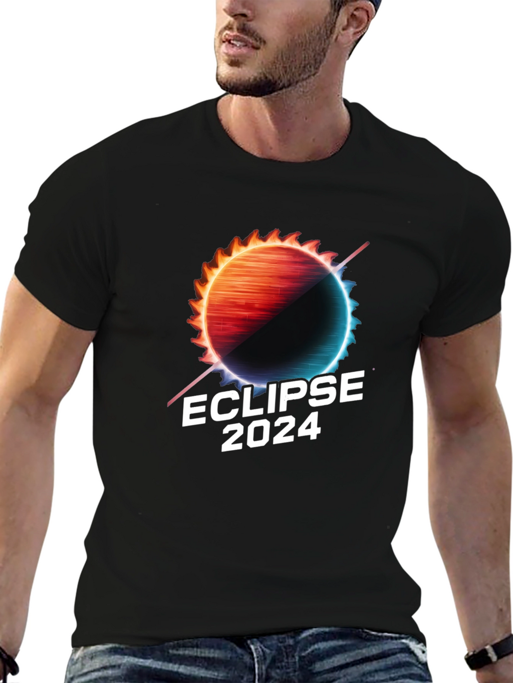 Eclipse 2024 T-Shirt - Solar Event Commemorative Tee