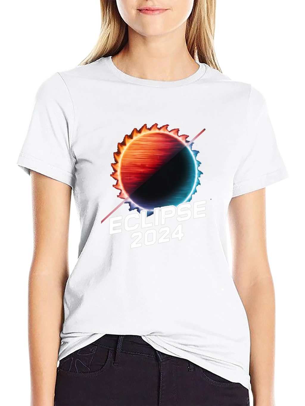 Eclipse 2024 T-Shirt - Solar Event Commemorative Tee