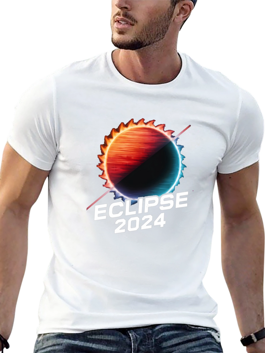 Eclipse 2024 T-Shirt - Solar Event Commemorative Tee
