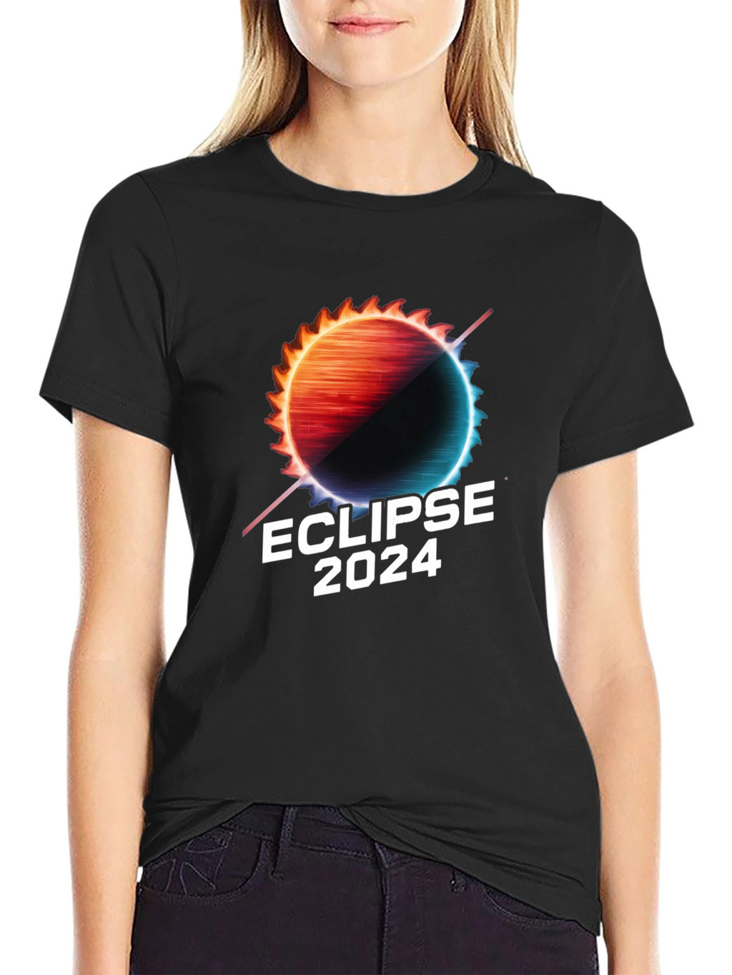 Eclipse 2024 T-Shirt - Solar Event Commemorative Tee