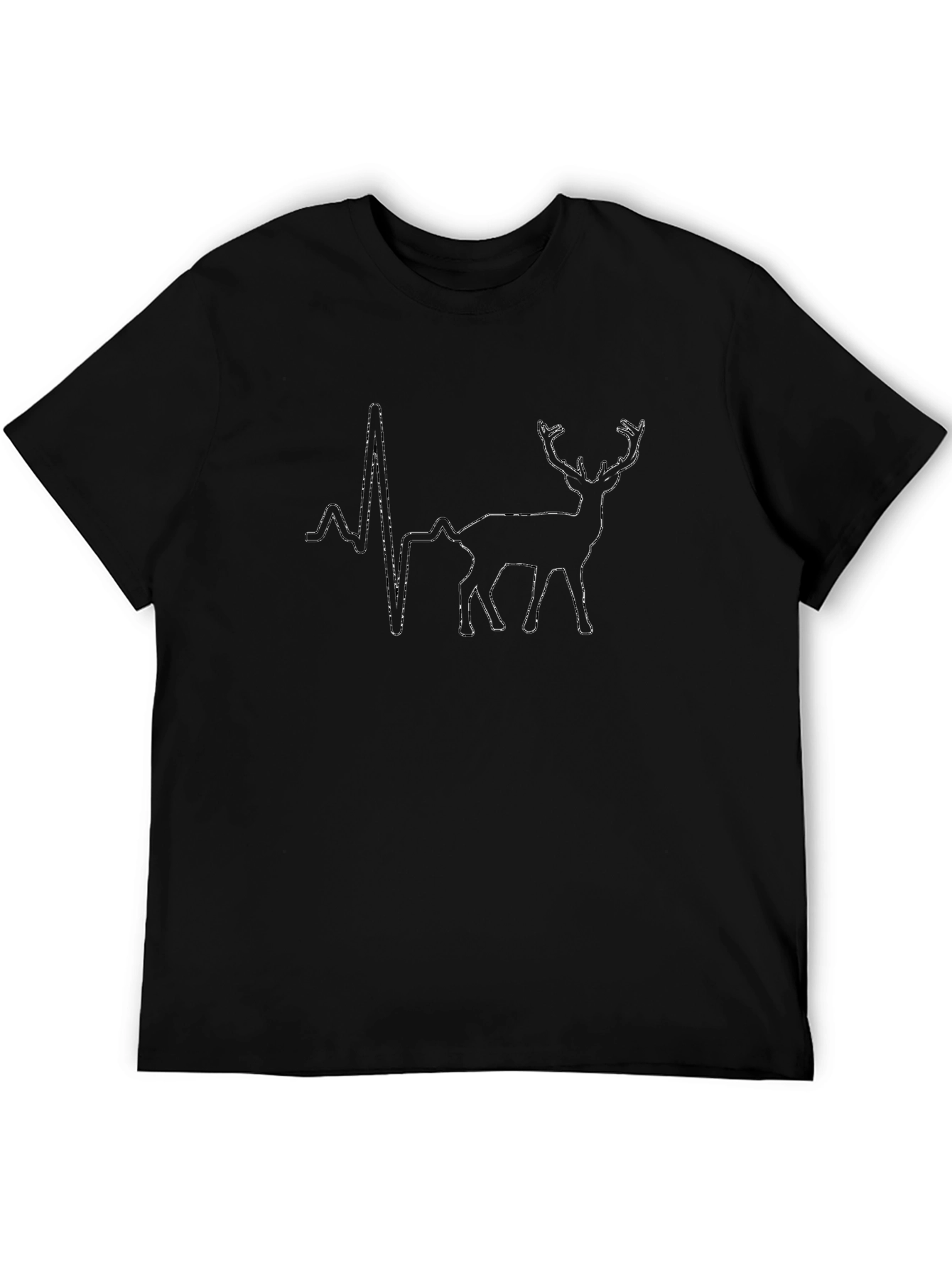 Deer Heartbeat Graphic Tee