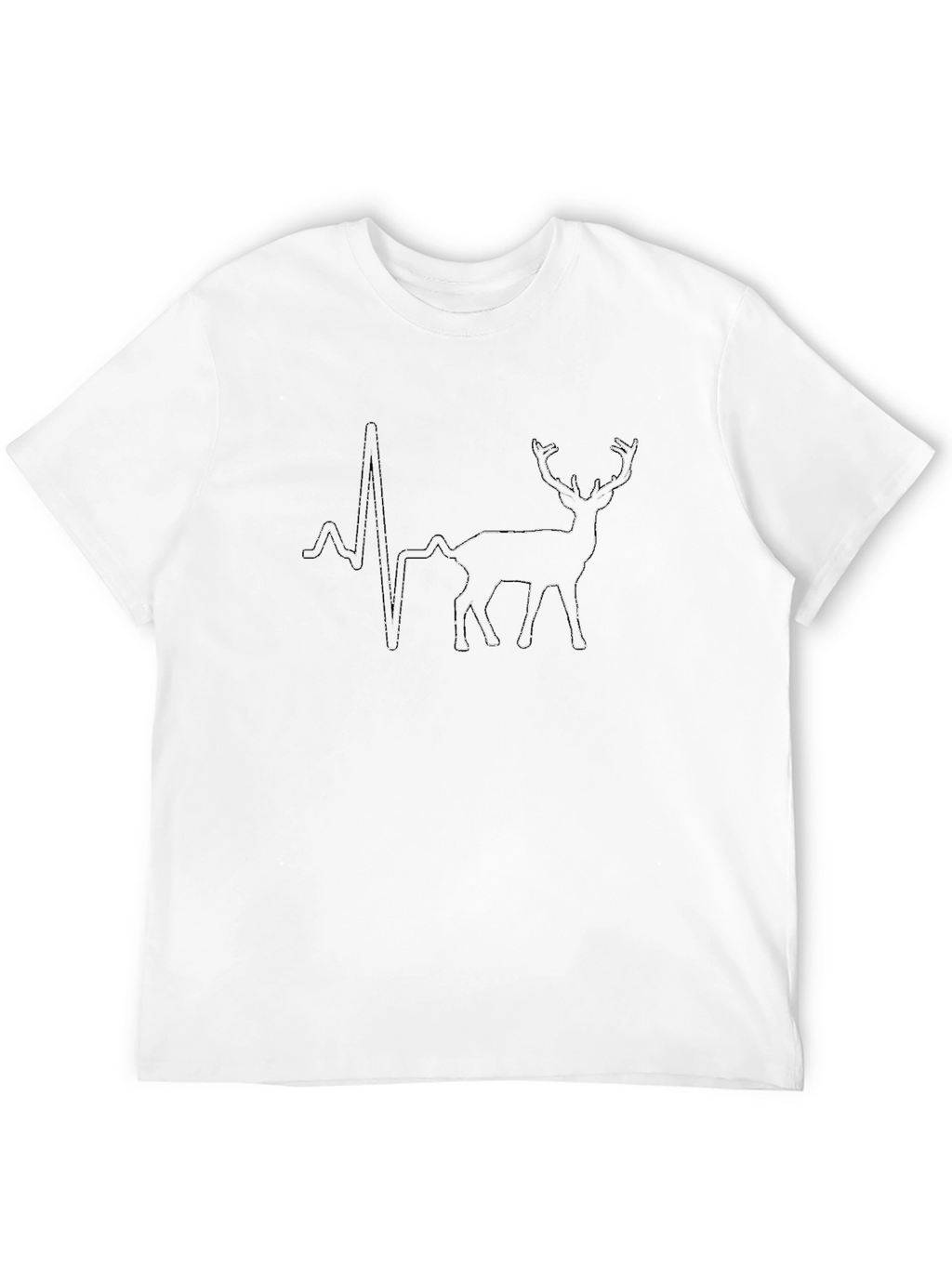 Deer Heartbeat Graphic Tee