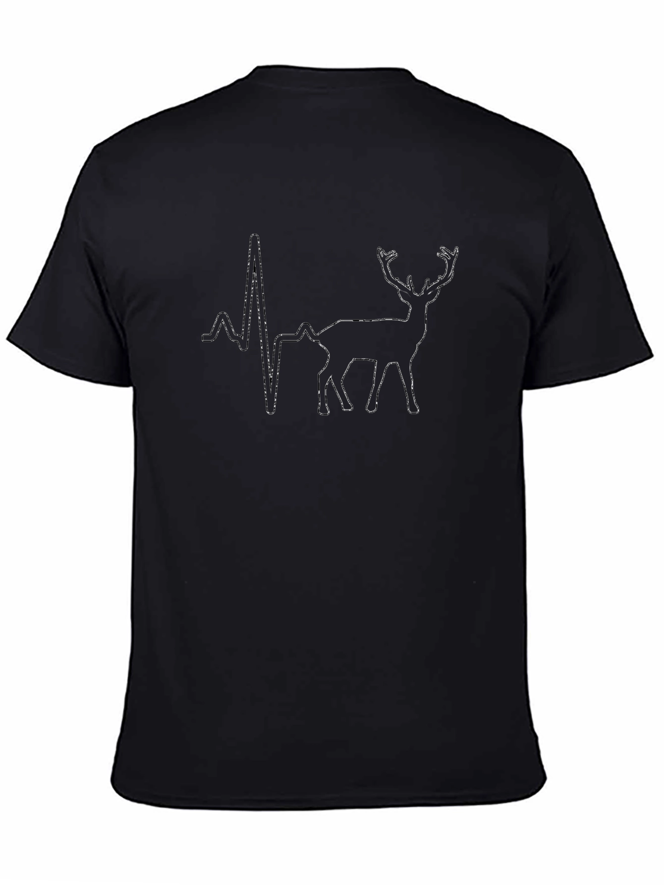 Deer Heartbeat Graphic Tee