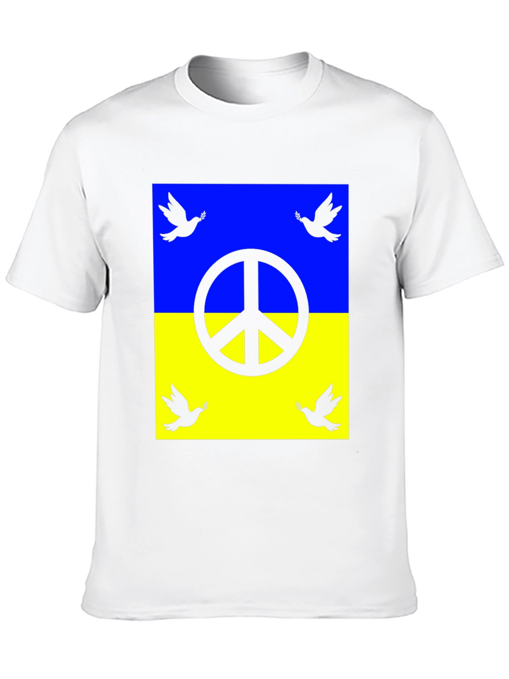 Ukraine Peace Dove T-Shirt - Unisex Support