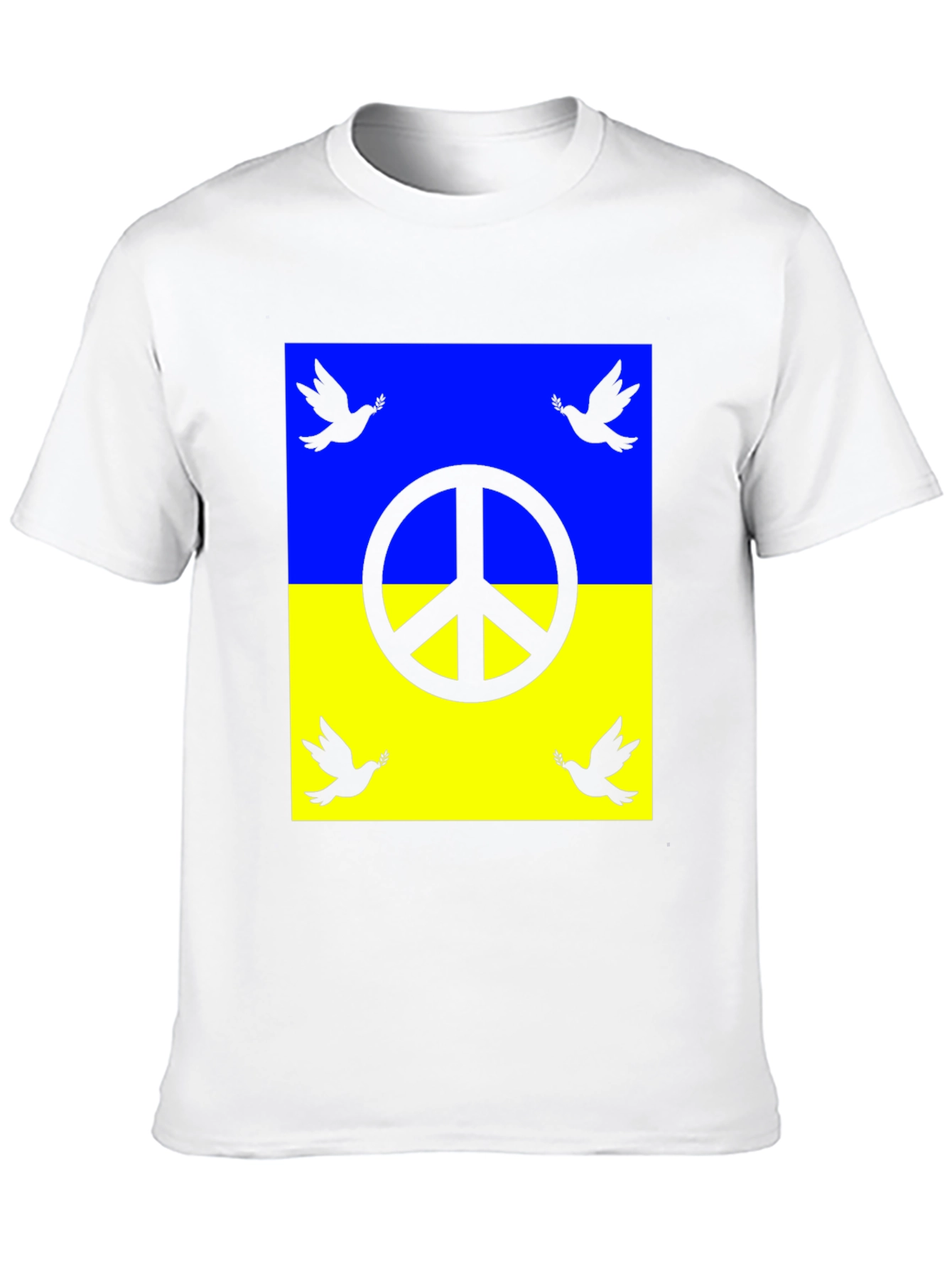 Ukraine Peace Dove T-Shirt - Unisex Support