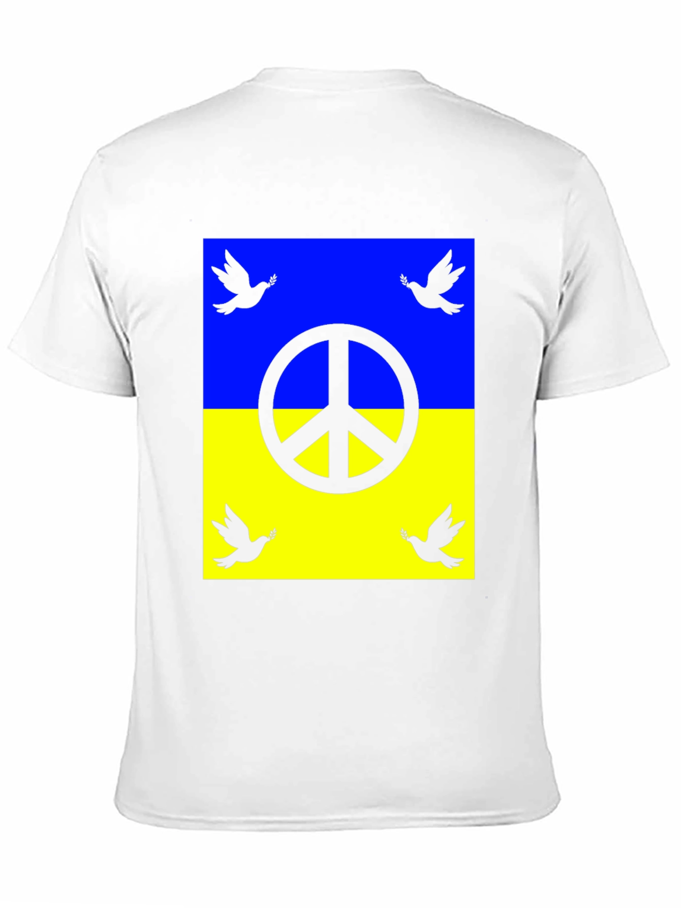 Ukraine Peace Dove T-Shirt - Unisex Support