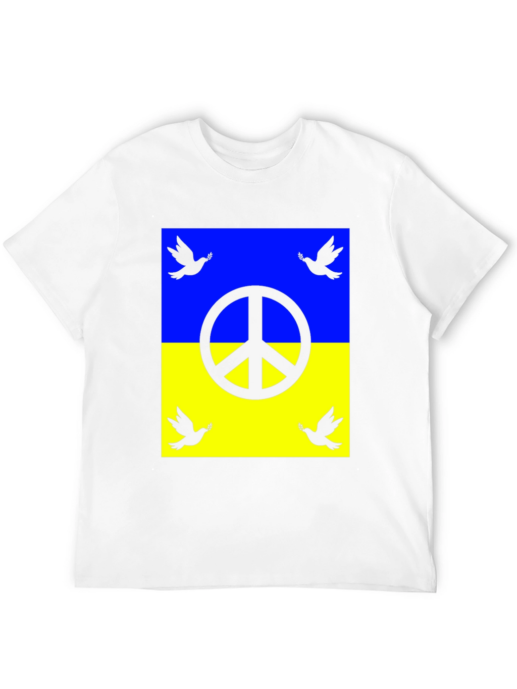 Ukraine Peace Dove T-Shirt - Unisex Support
