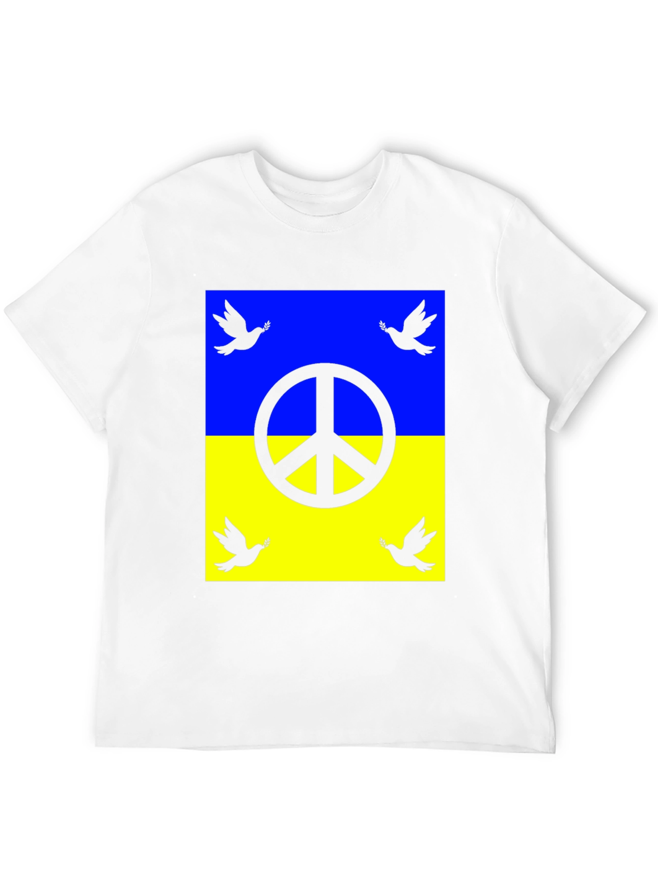 Ukraine Peace Dove T-Shirt - Unisex Support