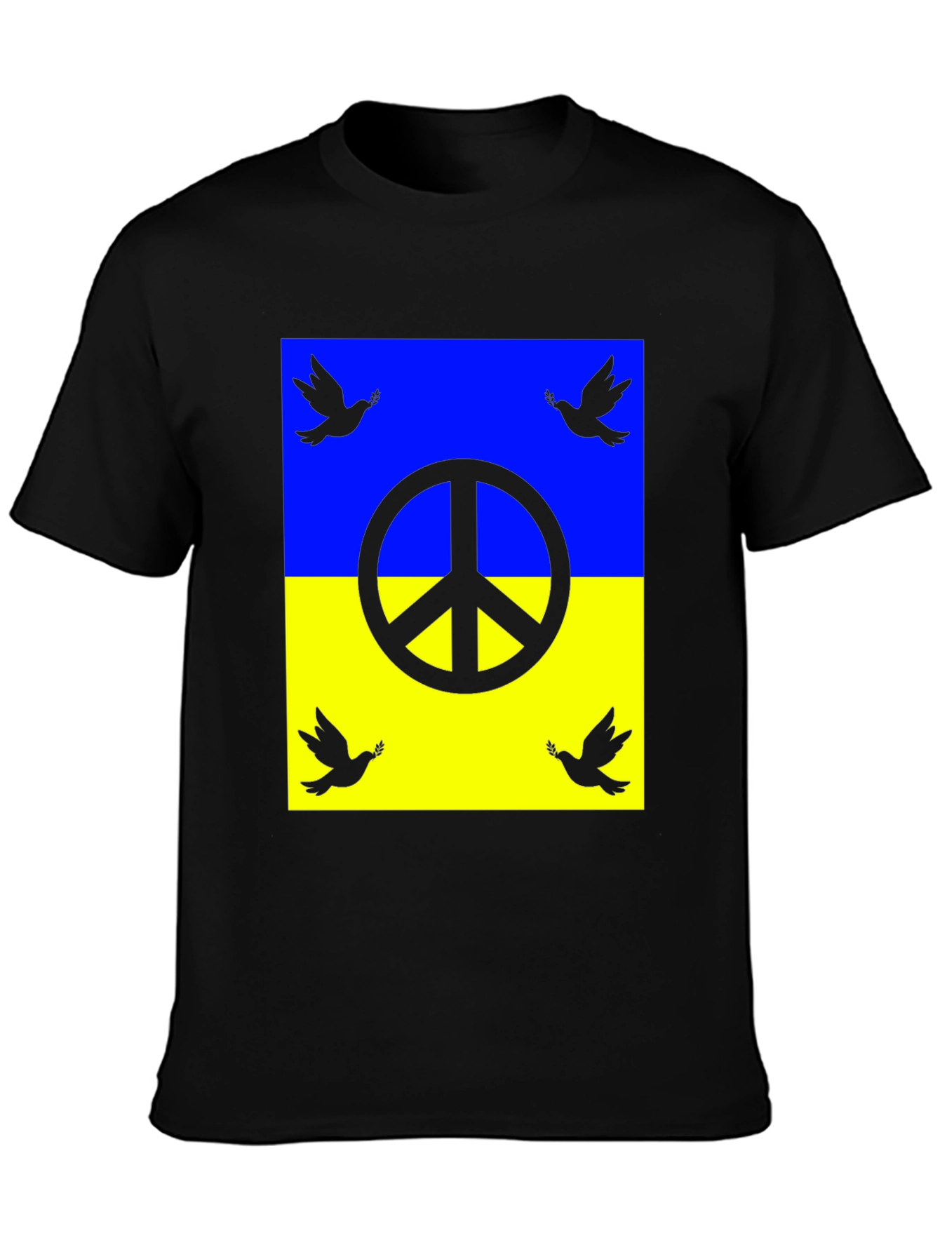 Ukraine Peace Dove T-Shirt - Unisex Support
