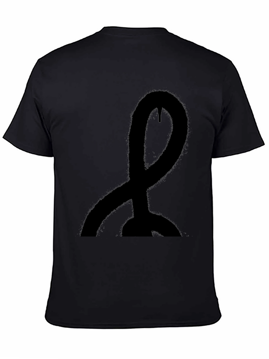 Statement Black Graphic Tee - Modern Style
