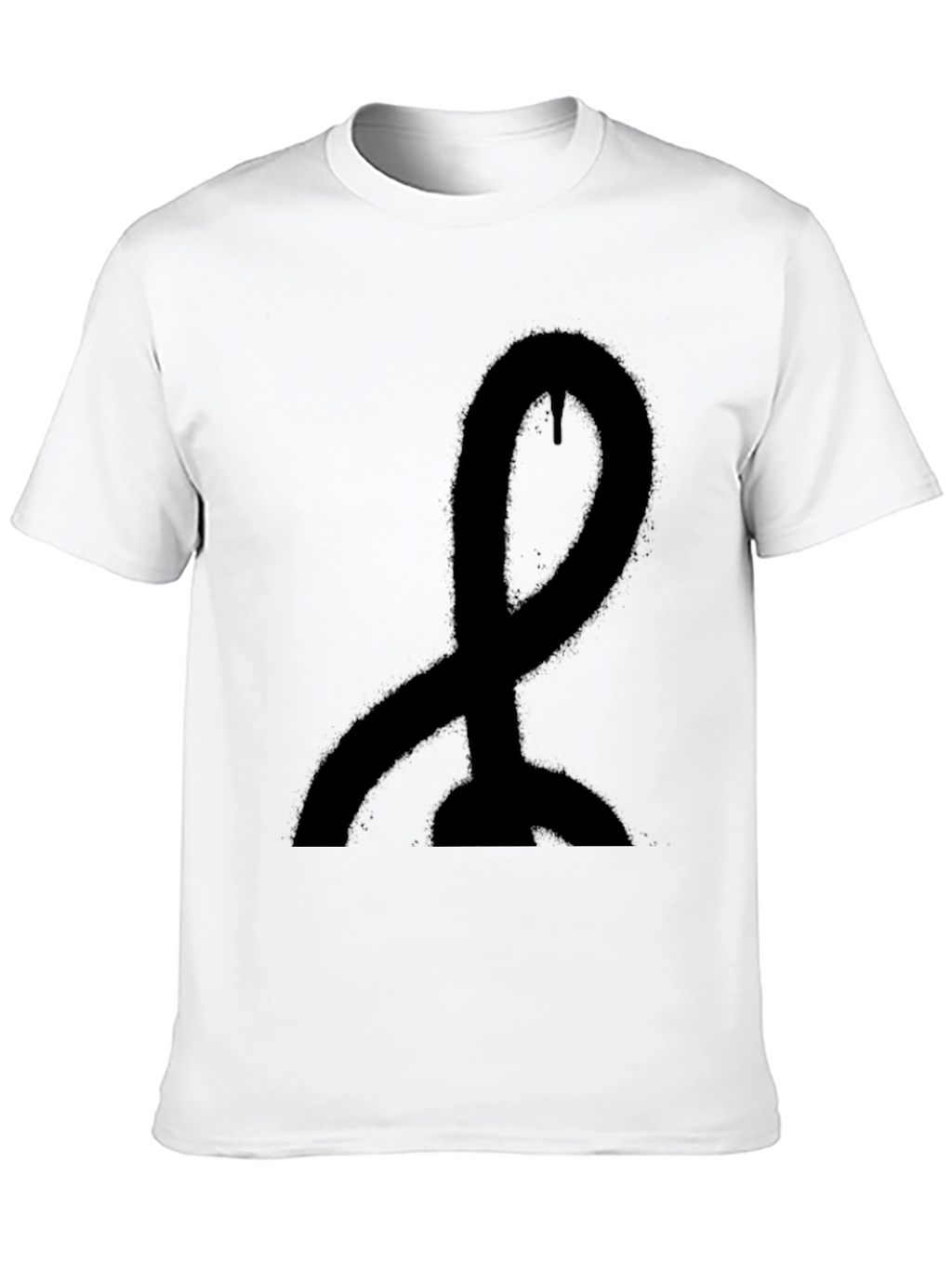 Statement Black Graphic Tee - Modern Style