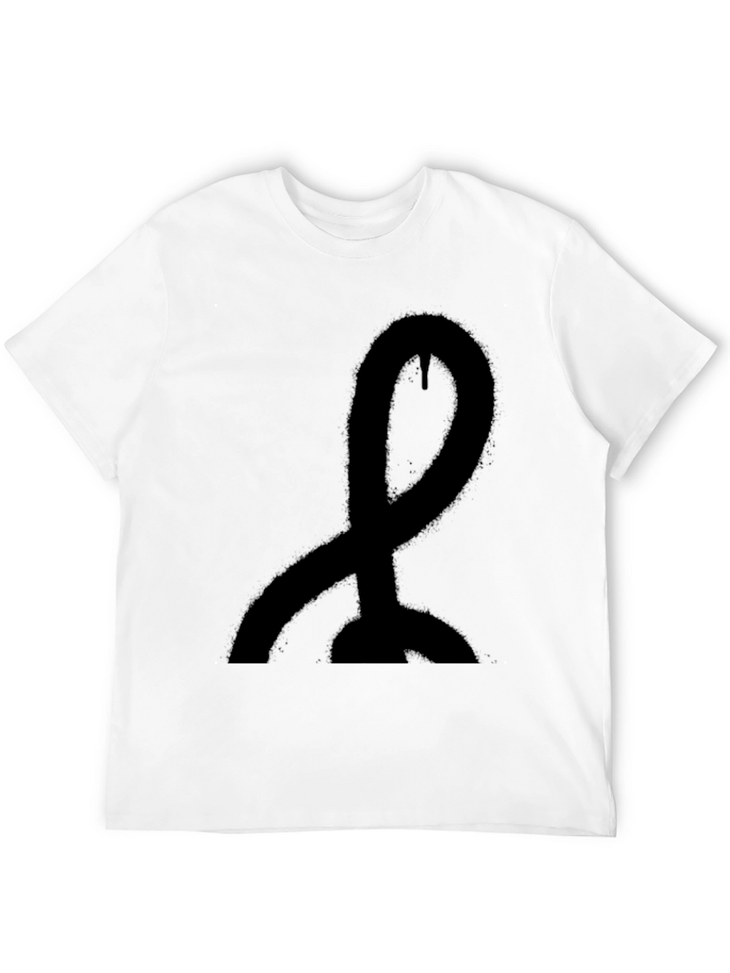 Statement Black Graphic Tee - Modern Style