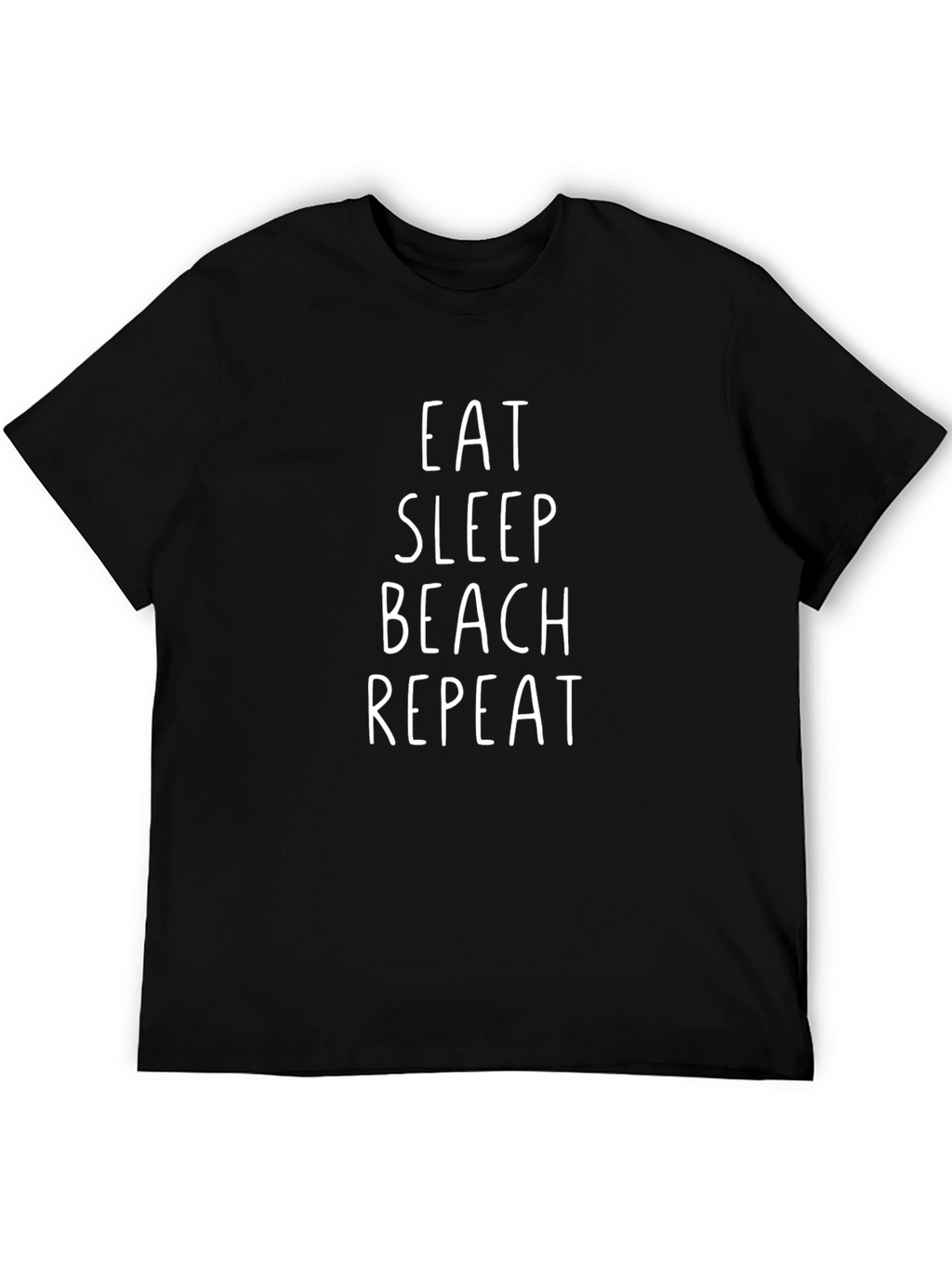 Eat Sleep Beach Repeat Graphic Tee
