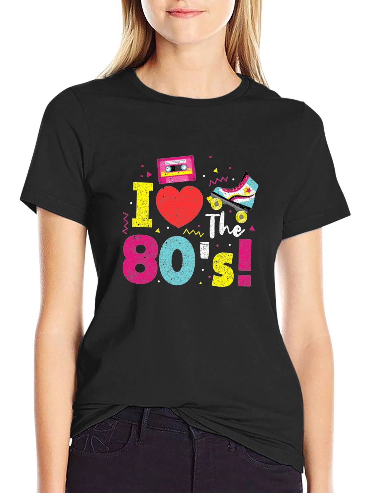 I Love the 80s T-Shirt Retro Vintage