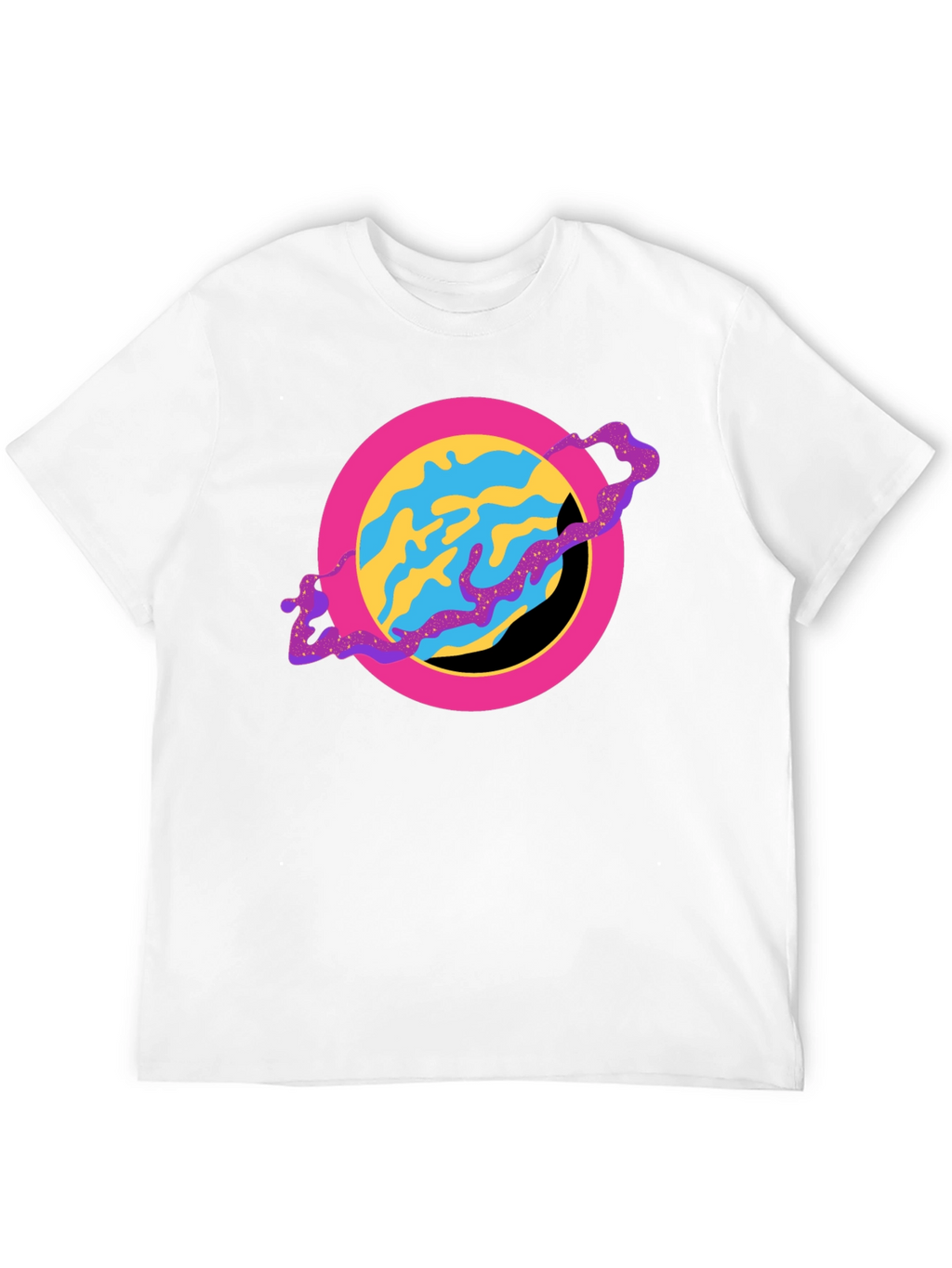 Planet Graphic T-Shirt - Stylish Cosmic Design