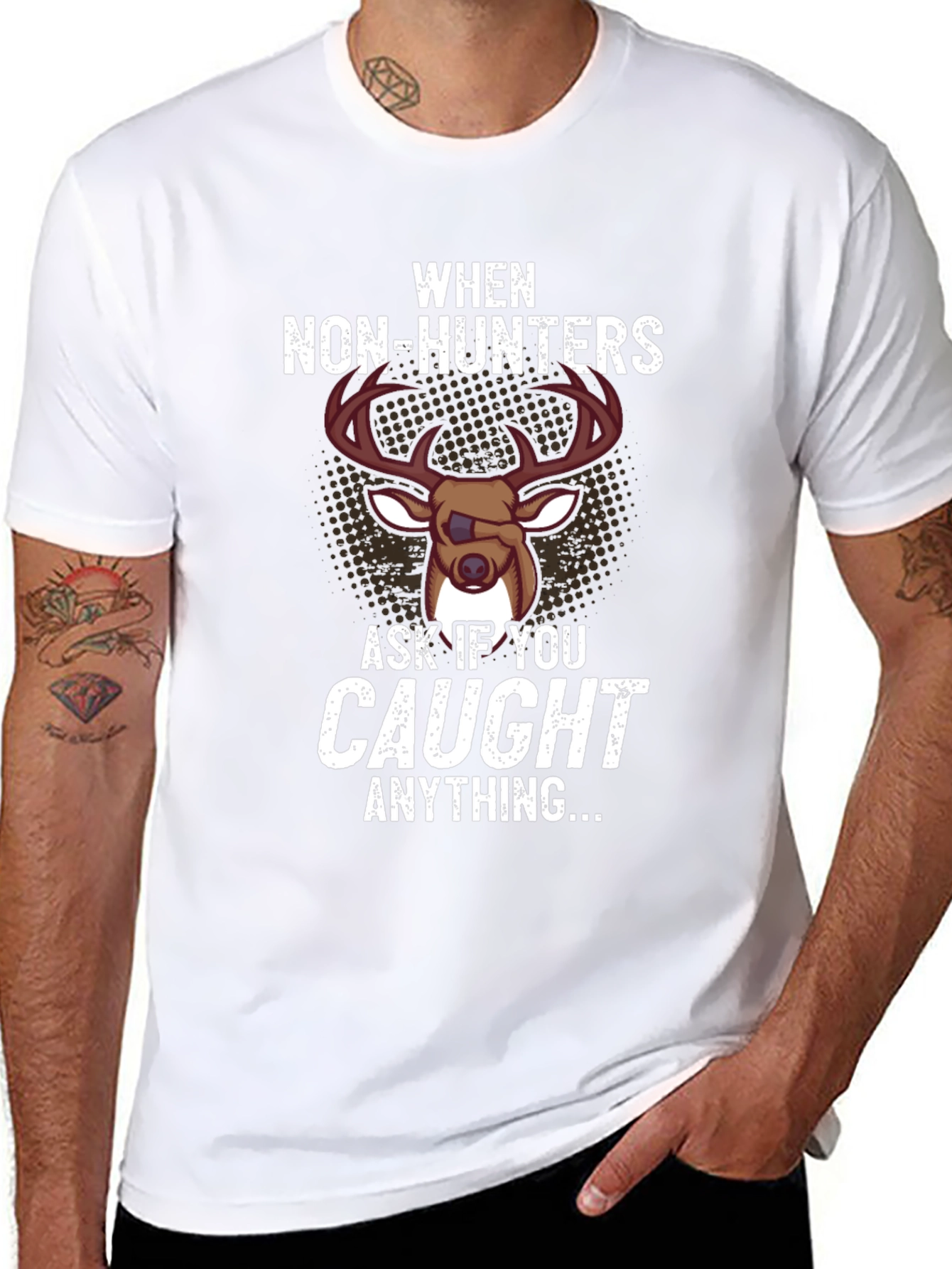 Funny Hunting T-Shirt - When Non-Hunters Ask...