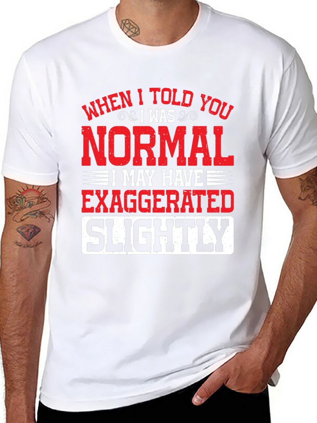 Funny Normal Exaggerated T-Shirt