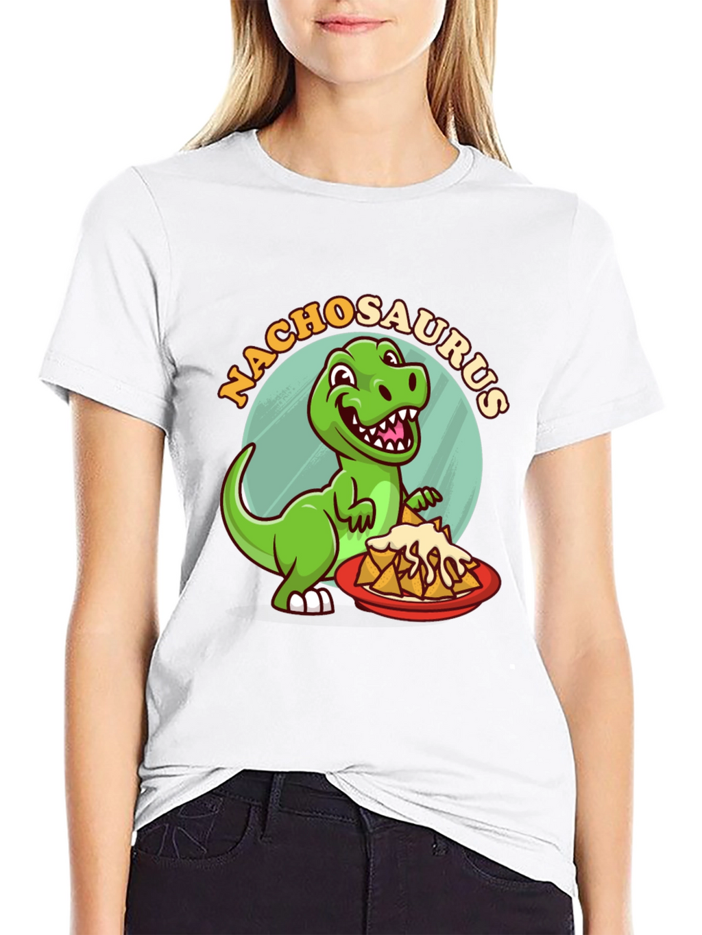 Nachosaurus T-Shirt - Dinosaur Nacho Lover Tee