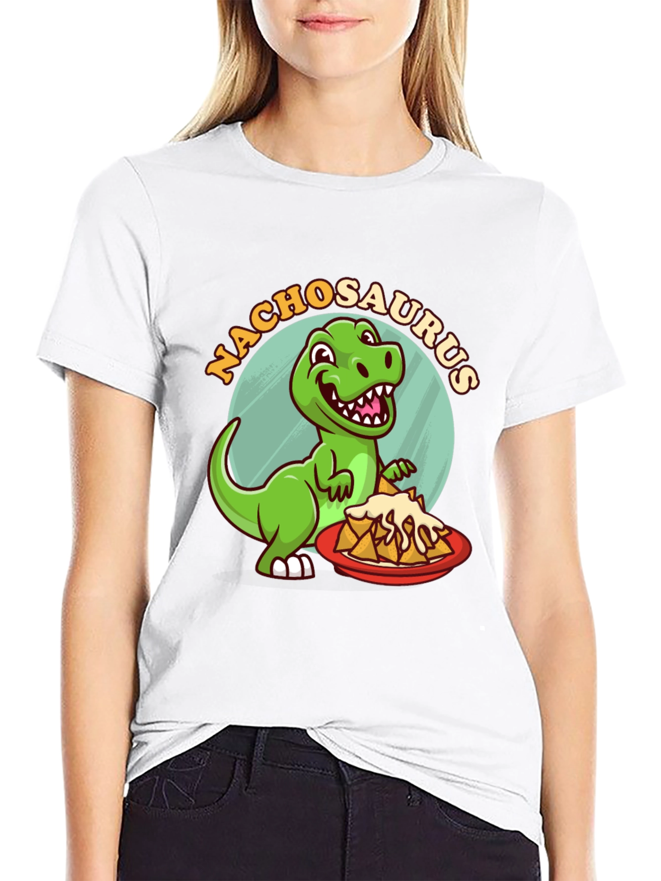 Nachosaurus T-Shirt - Dinosaur Nacho Lover Tee