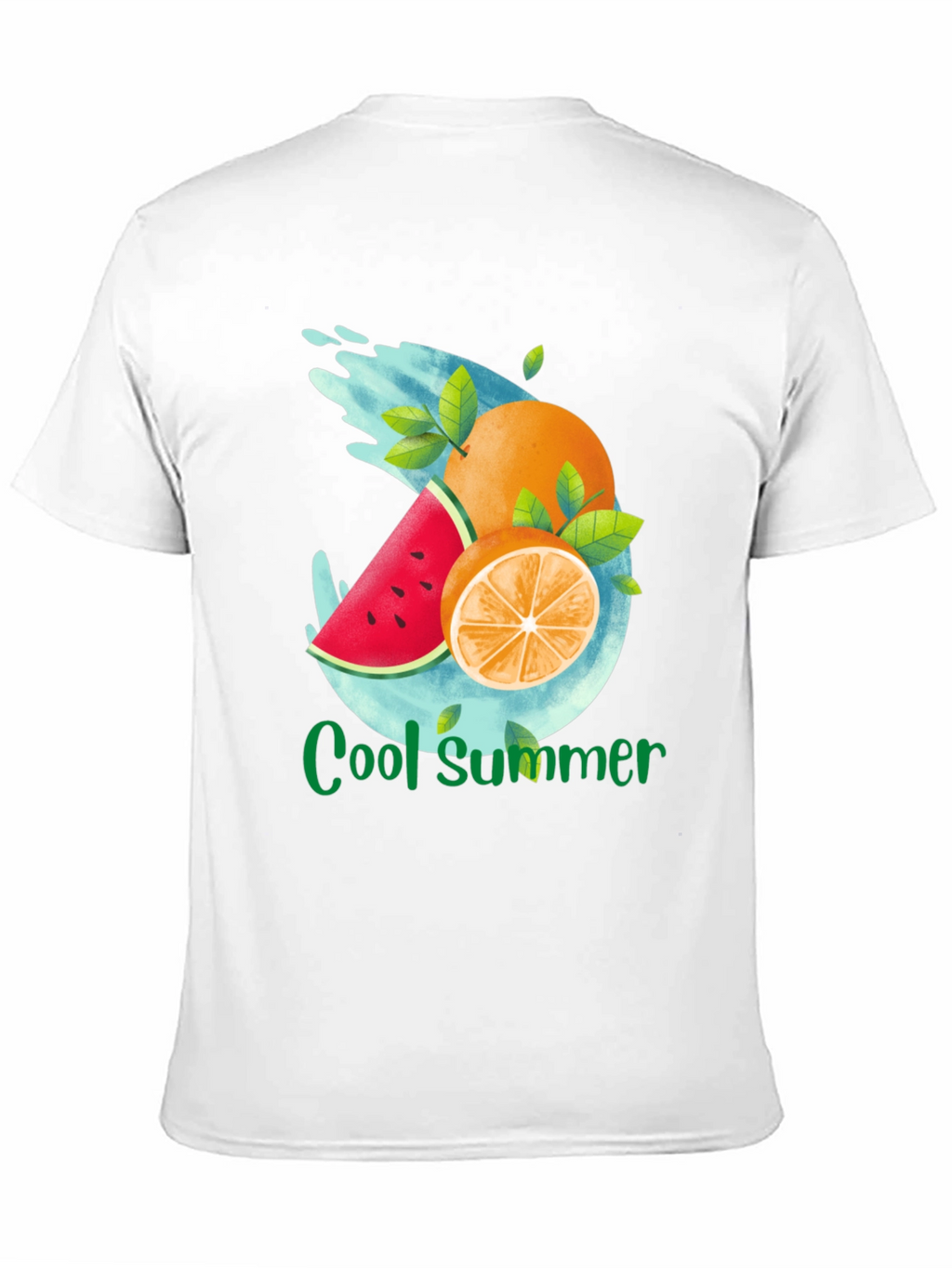 Cool Summer Fruit Graphic T-Shirt