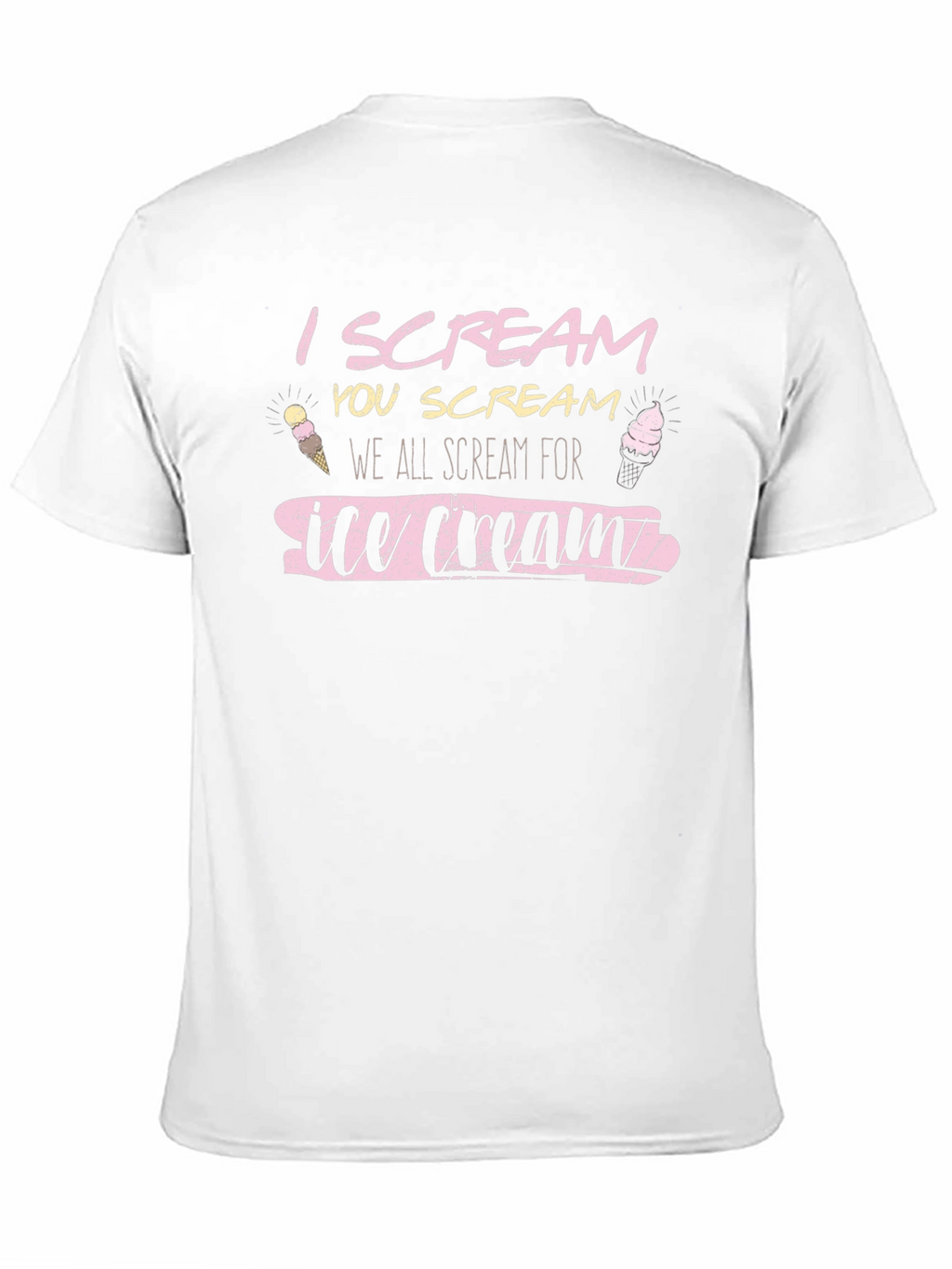 I Scream for Ice Cream Graphic Tee
