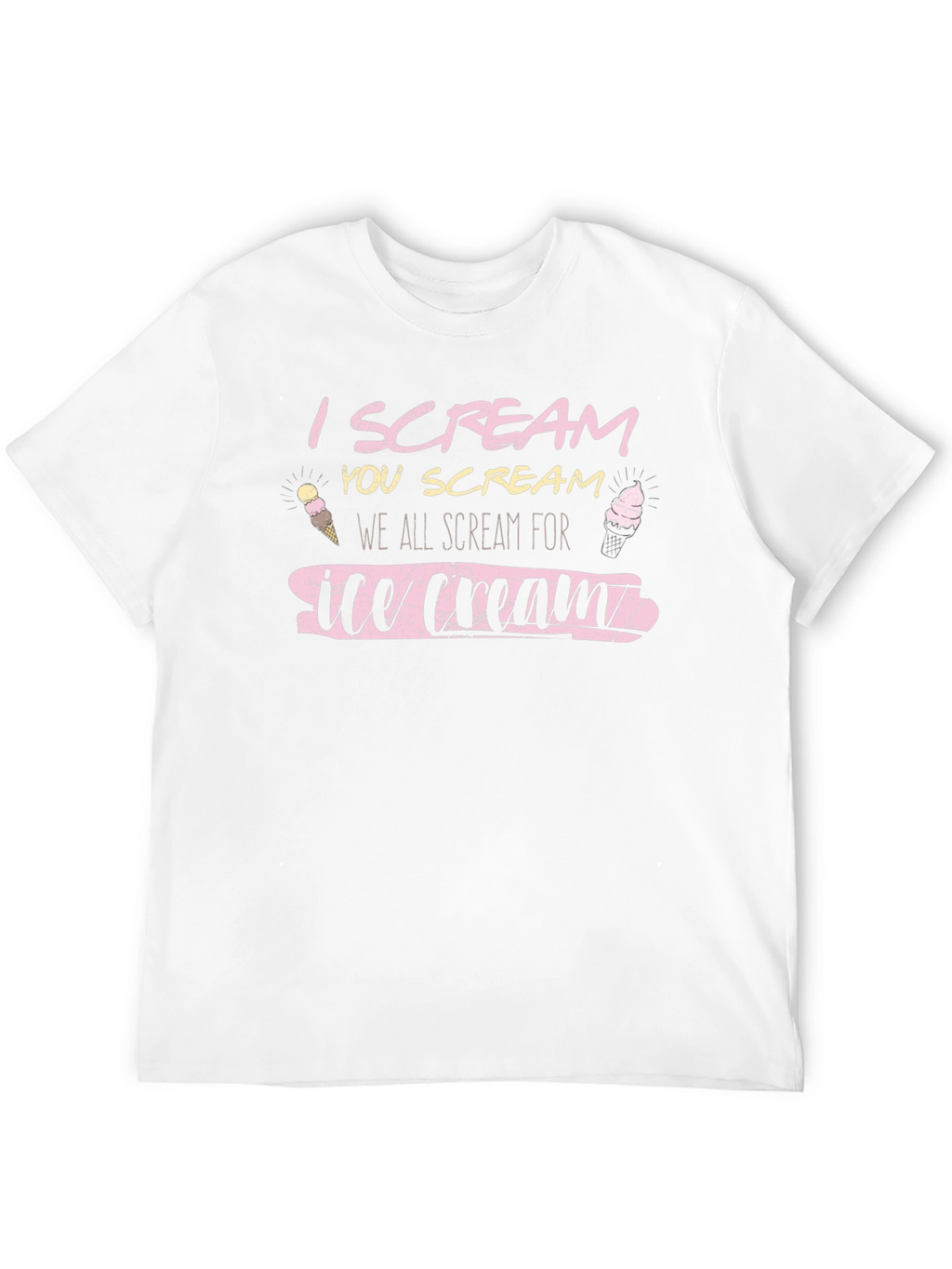 I Scream for Ice Cream Graphic Tee
