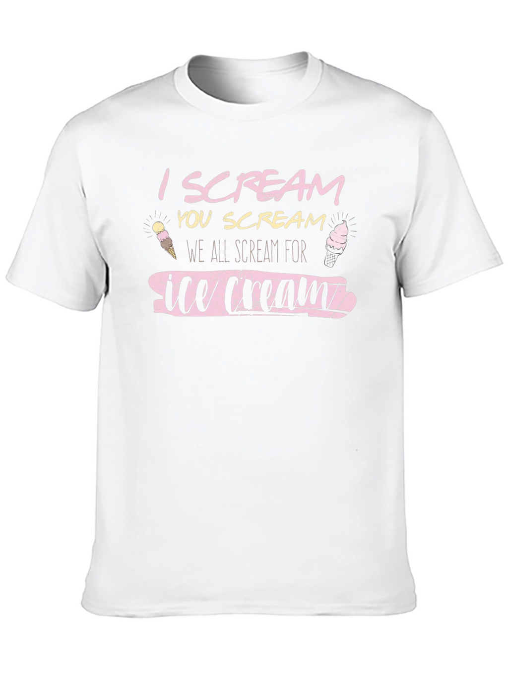 I Scream for Ice Cream Graphic Tee