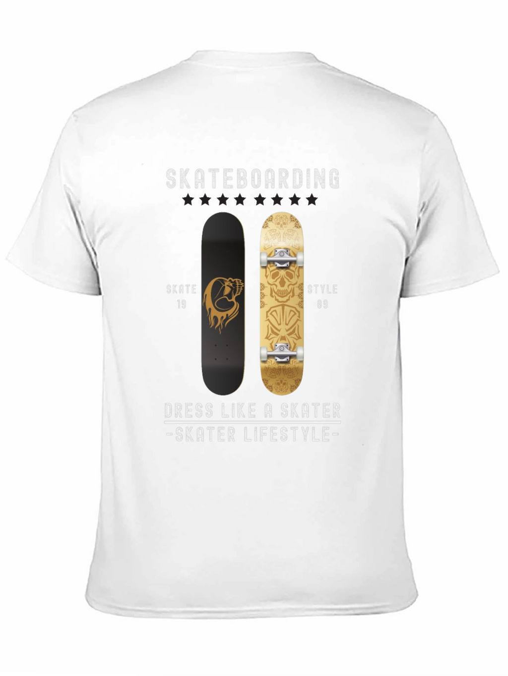 Skateboarding T-Shirt - Skater Lifestyle