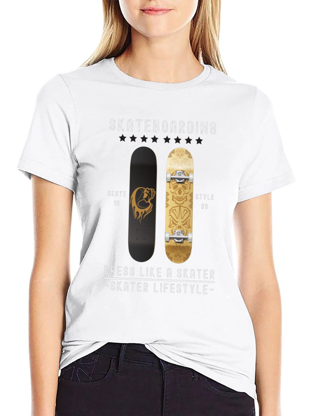 Skateboarding T-Shirt - Skater Lifestyle
