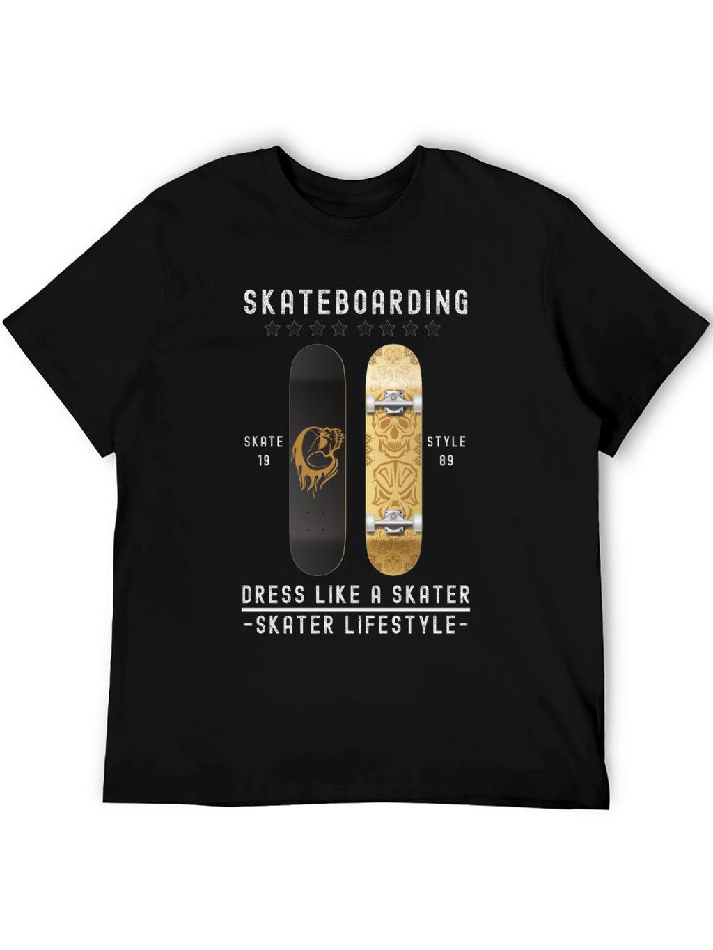Skateboarding T-Shirt - Skater Lifestyle
