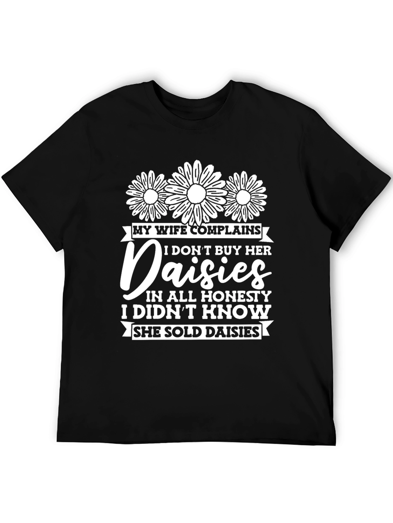 Funny Daisies Graphic T-Shirt