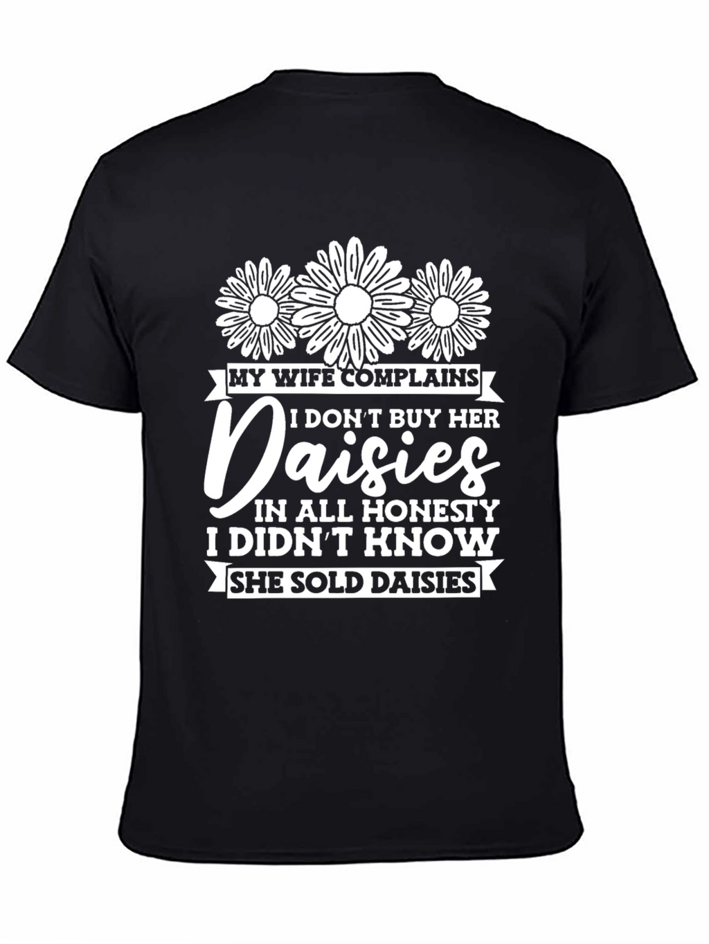 Funny Daisies Graphic T-Shirt