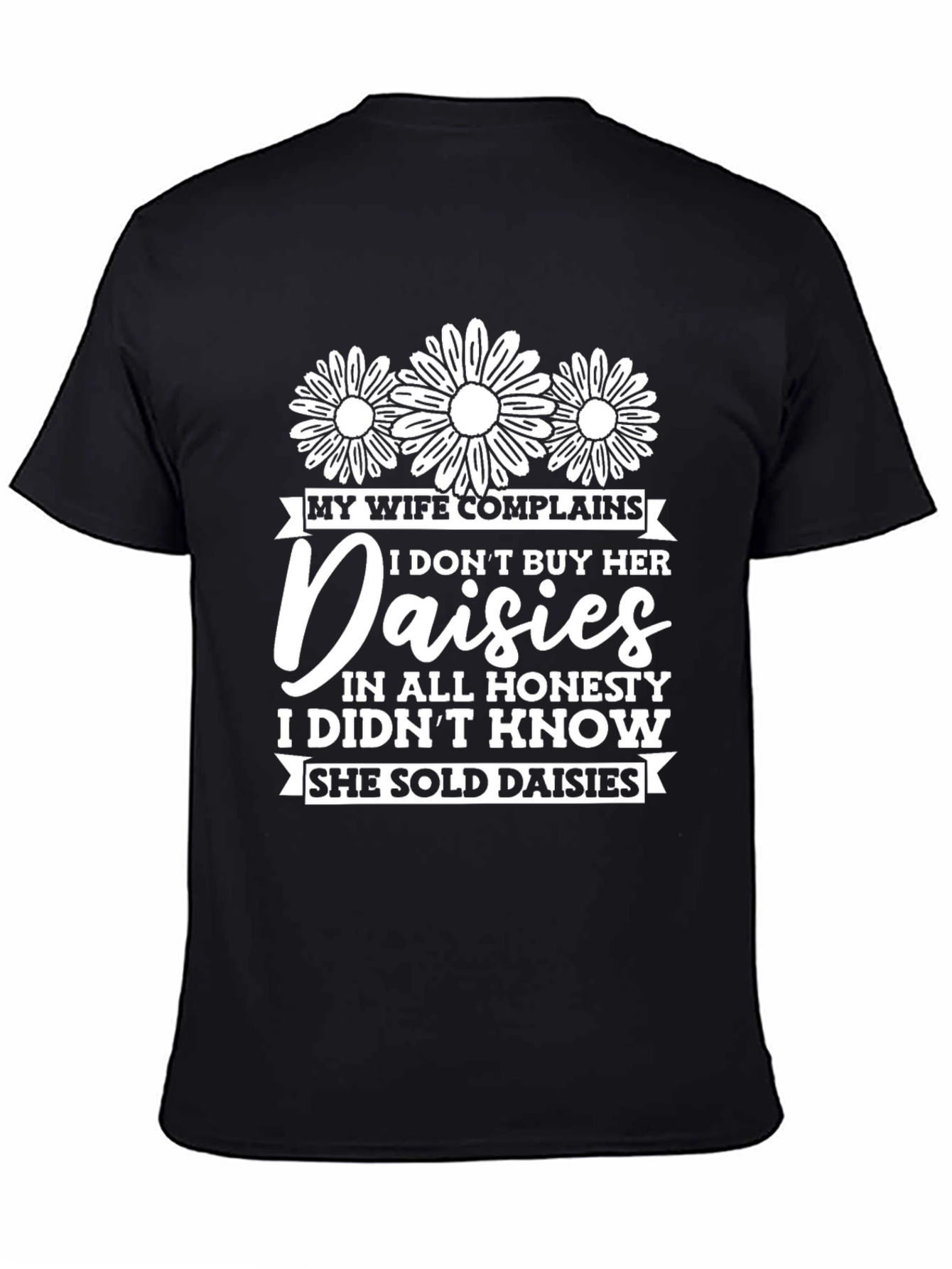 Funny Daisies Graphic T-Shirt