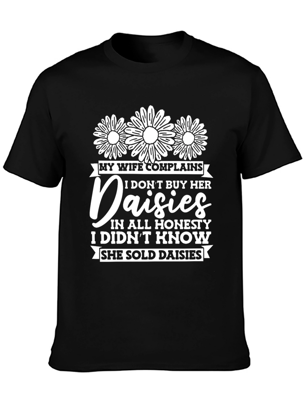 Funny Daisies Graphic T-Shirt