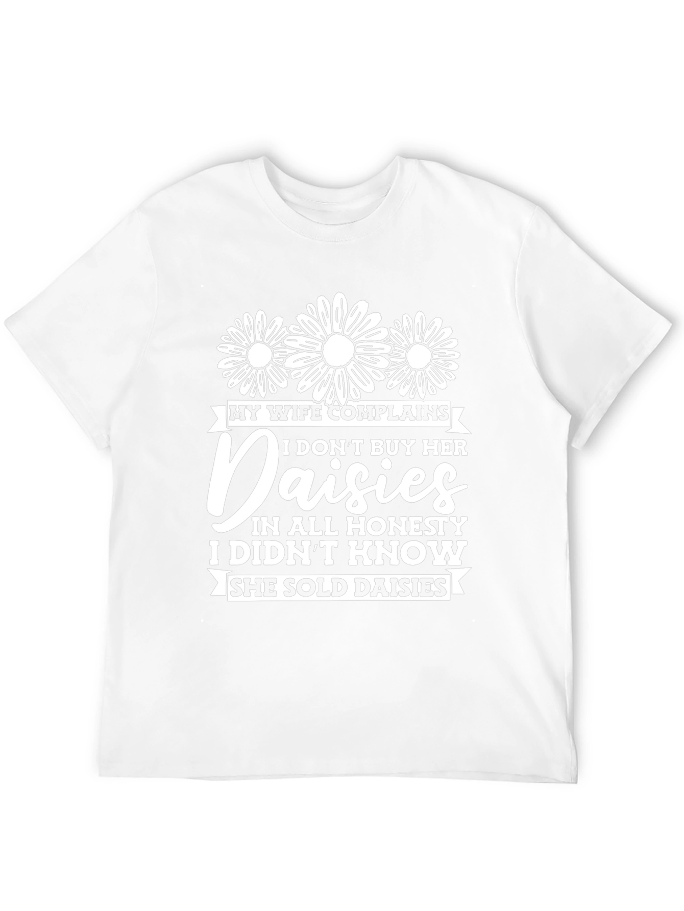 Funny Daisies Graphic T-Shirt