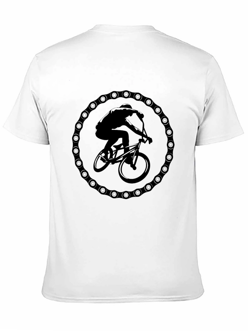 BMX Biker Chain T-Shirt - Ride in Style