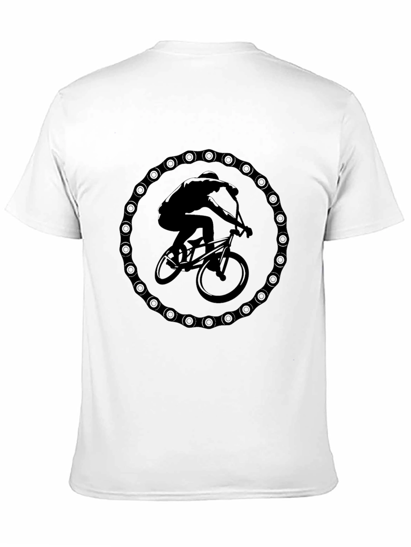 BMX Biker Chain T-Shirt - Ride in Style